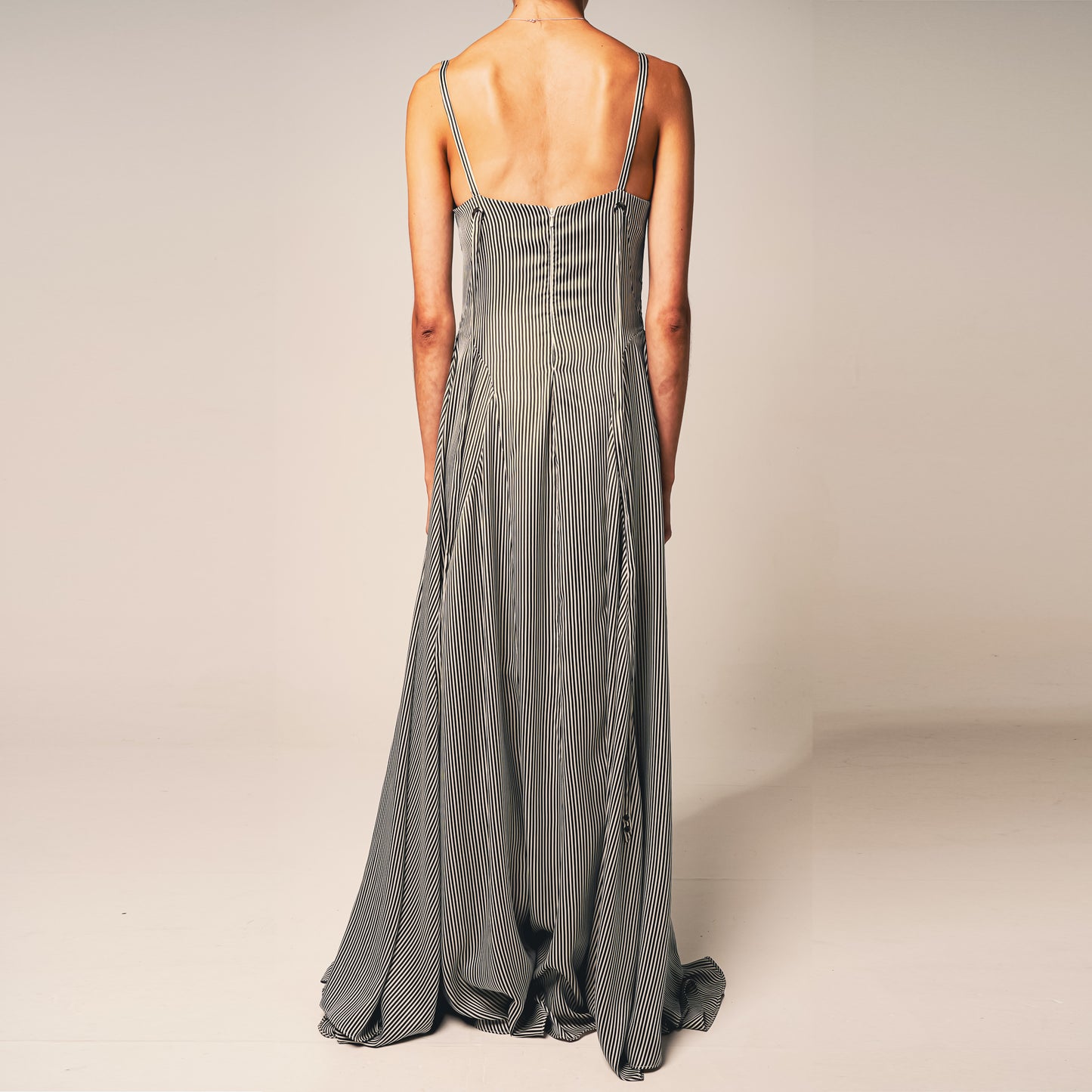 Maxi Evening Dress Back View